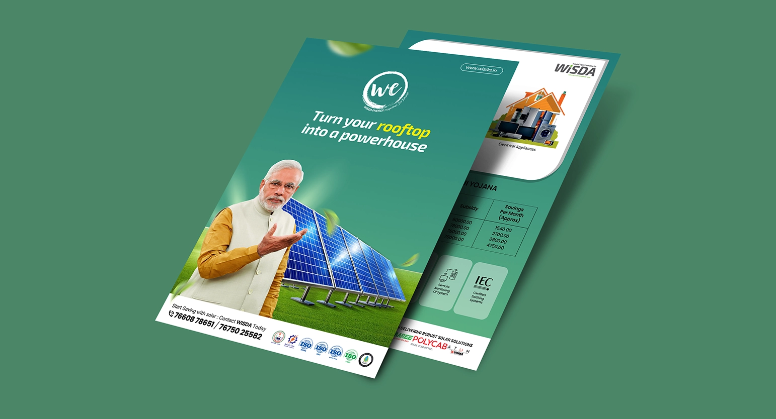 Wisda Energy sustainable branding